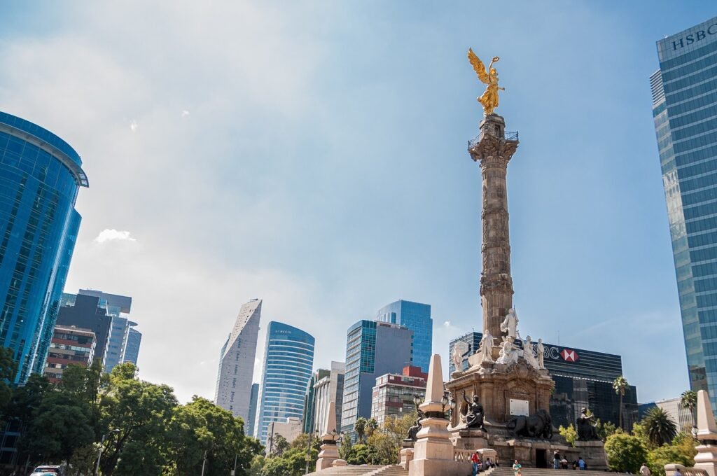 statue, mexico, angel, independence, buildings, darling, city, sculpture, stone, art, figure, monument, angelic, architecture, silhouette, mexico, mexico, mexico, mexico, mexico